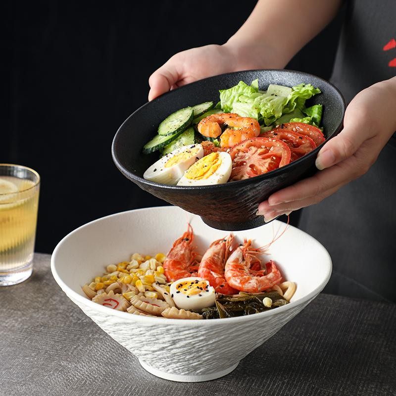 泡面碗陶瓷大容量高颜值大号宿舍汤碗复古家用斗笠碗特别漂亮的碗,淘宝优惠券,粉丝福利购,淘宝优惠卷