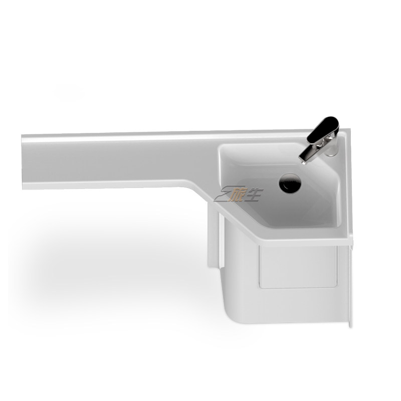 房车卫生间洗手盆 P字盆 洗手台 亚克力复合板 房车专用吸塑件,淘宝优惠券,粉丝福利购,淘宝优惠卷