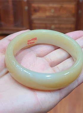 小石头和田玉手镯手串123