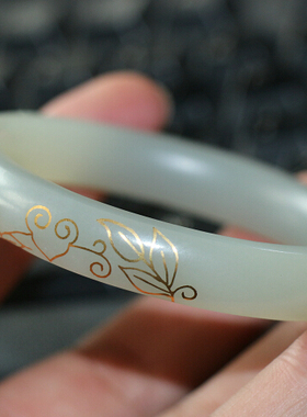 小石头手镯籽料白玉籽123