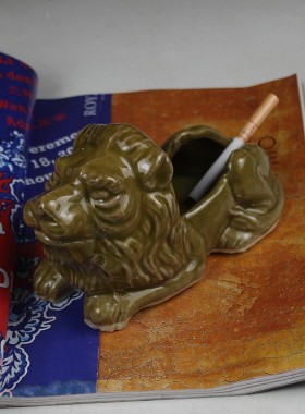 景德镇陶瓷宾馆 茶社 酒吧 手工大号青花烟灰缸 创意烟灰缸