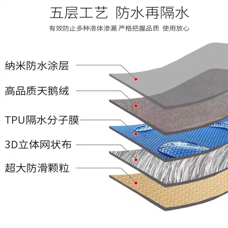 防水沙发垫四季通用防滑坐垫不粘毛宠物隔尿套罩靠背防猫抓盖布巾