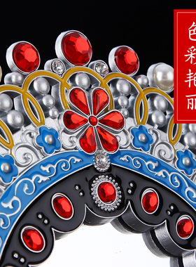 京剧戏曲脸谱贵妃镜子相框摆件外事出国中国特色工艺礼品商务礼物