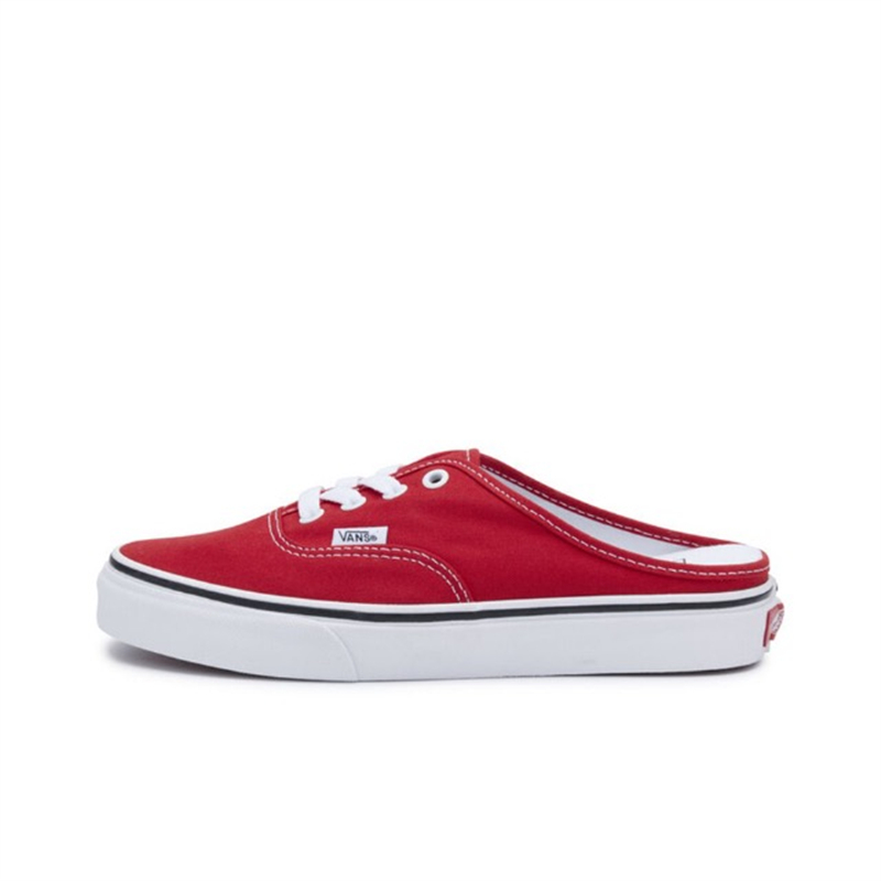 VANS Authentic Mule_RED 潮流舒适低帮半托 VN0A54F7JV6 - 图3