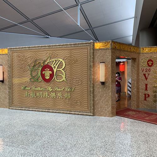 上海虹桥机场贵宾厅休息室 V1头等舱 V26南航明珠贵宾室 VIP卡