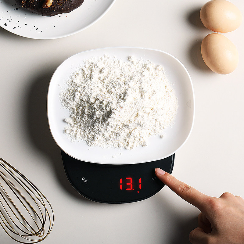 电子秤家用小型厨房烘焙称高精度0.1g精准食物克秤led显示称重器_虎窝淘