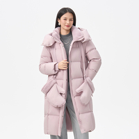 【刘涛同款】千仞岗2025秋冬新款羽绒服长款95鸭绒保暖外套送手套