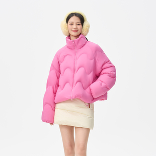 千仞岗2025冬季新款短款羽绒服
