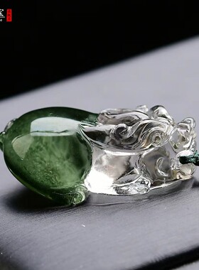 聚宝盆幽灵貔貅吊坠霸王财运貔貅