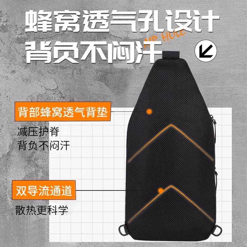 Li Ning crossbody bag with multiple colors can be selected for men and women