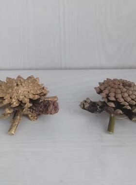 松果手工布景成品材料包家居装饰