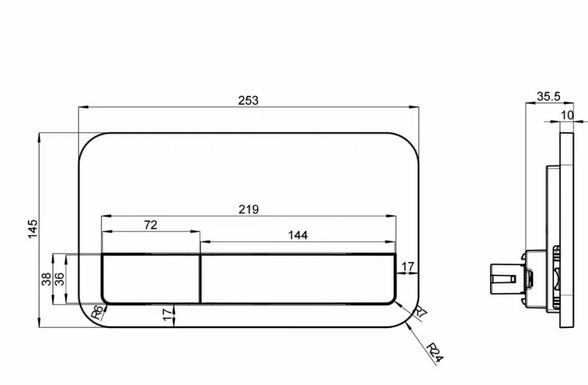 Villeroy&Boch/唯宝水箱配件面板 - 图0