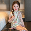 Gardenia's Growth Story Girls New Chinese Style Vest Summer