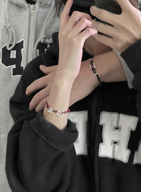 原创设计999纯银情侣手绳