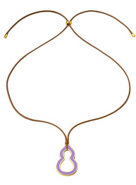 法式复古福禄来葫芦轻奢时尚百搭感吊坠小众设计气质毛衣链