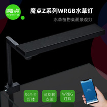 Magic point Z series water grass lamp Desktop water grass cylinder view lamp fish tank lighting lamp fish color lamp base lamp