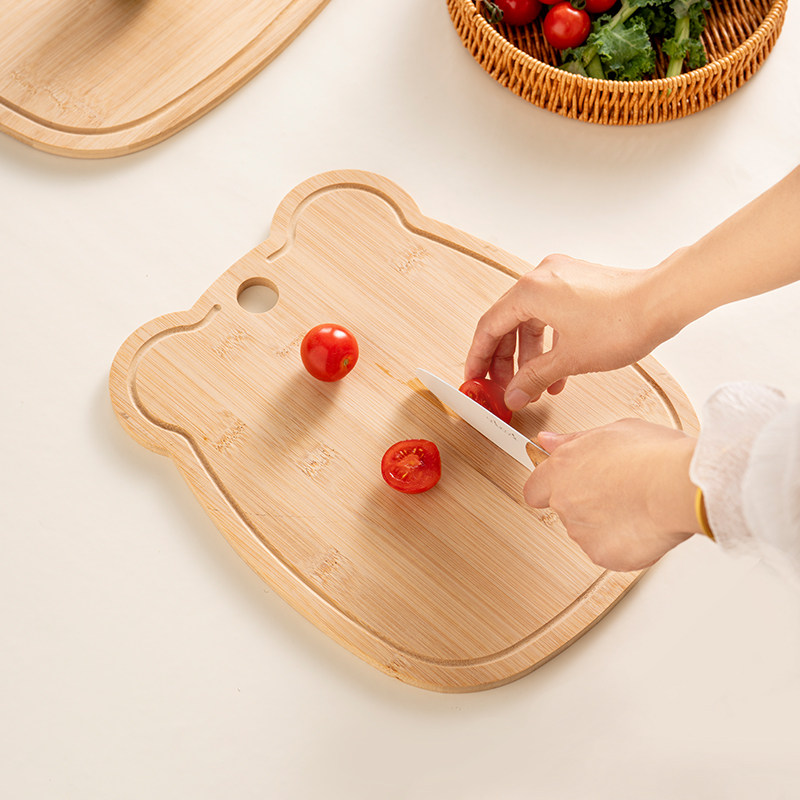 onlycook小熊竹木砧板厨房专用切菜案板家用切肉切水果实木粘板,淘宝优惠券,粉丝福利购,淘宝优惠卷