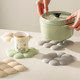 Cute silicone thermal insulation pad anti-scalding table pad