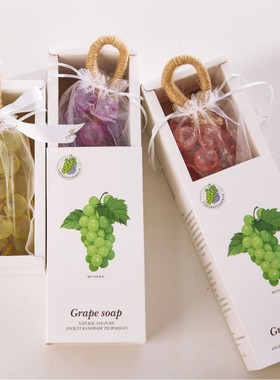 水晶葡萄香皂串高级感卫生间