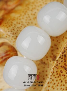 正矿料雪域黑山！两年老料12mm新疆黑山料老型桶珠手串