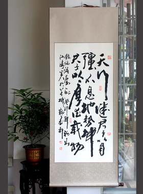 定风波苏轼挂画书法真迹
