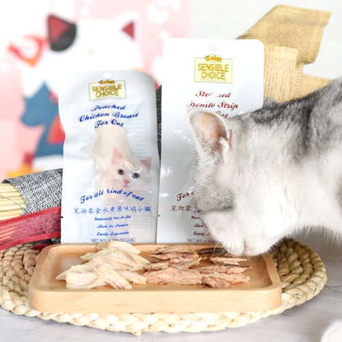 Kaler 卡乐水煮鸡胸肉猫咪零食幼猫成猫营养增肥湿粮肉条22g*30包 - 图2