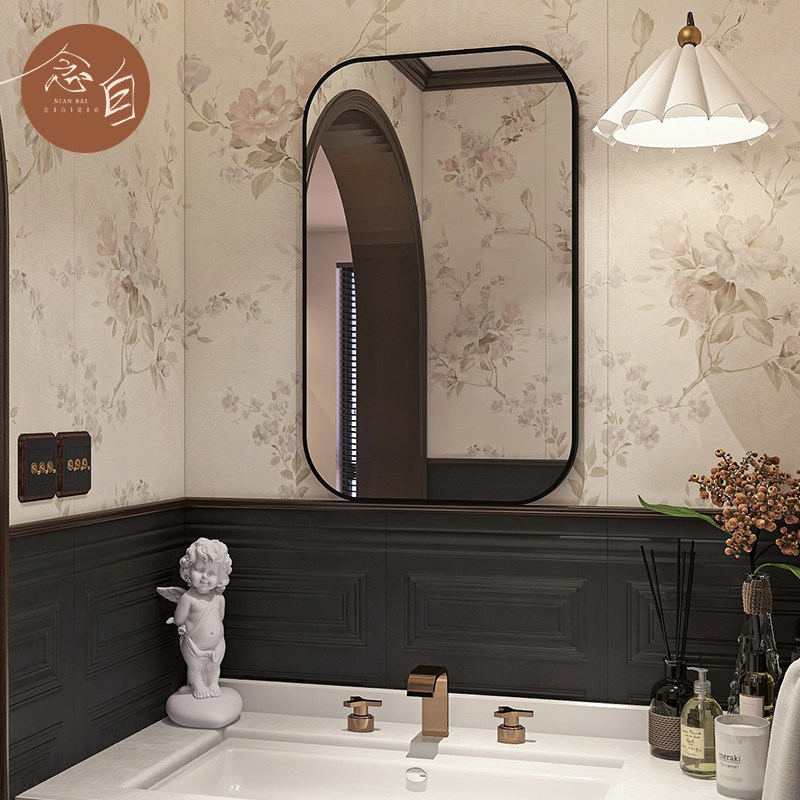 法式瓷砖仿壁纸玫瑰花砖复古地砖中古风卫生间厨房浴室厕所墙面砖,淘宝优惠券,粉丝福利购,淘宝优惠卷