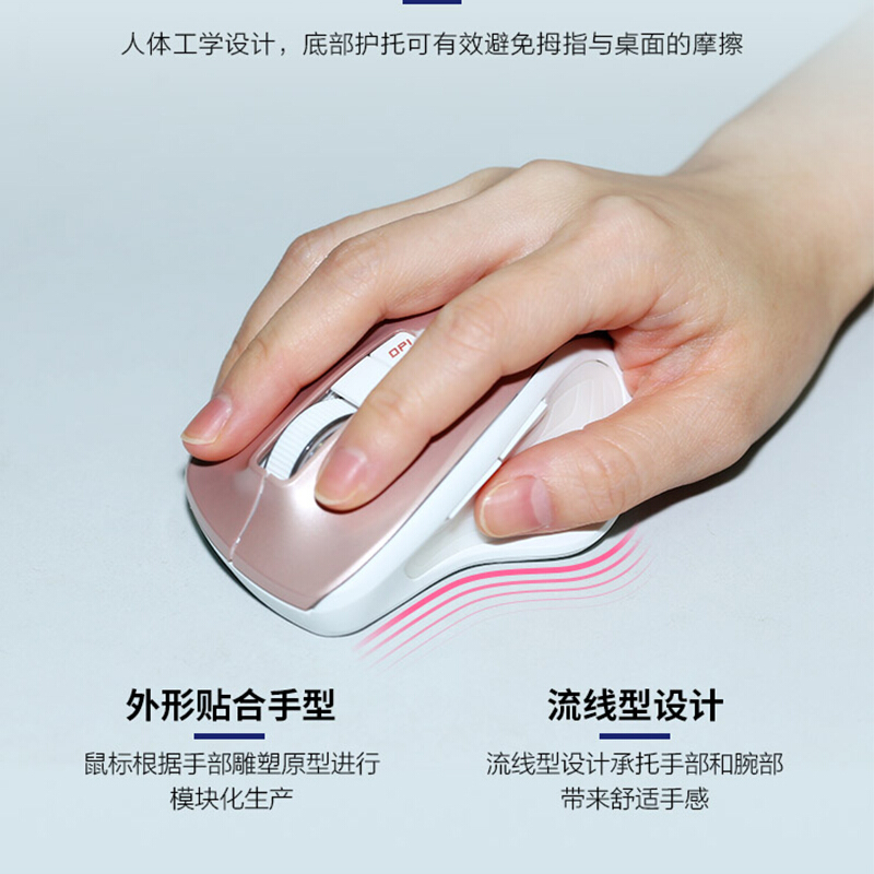 华硕UX300 PRO台式机电脑笔记本家用男女通用办公有线静音鼠标USB - 图3