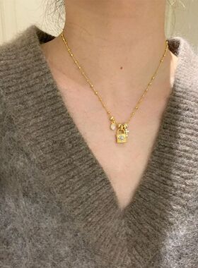 吊坠代一件轻奢十字架唯美小众