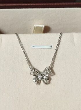 千金锁骨感甜美镂空饰品蝴蝶结