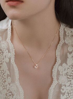 小众女生项链送百搭锁骨链轻奢