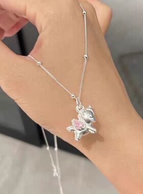 项链独角兽新款挂坠生日礼物直播