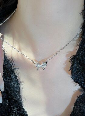 微甜美ins通勤镶百搭简约项链女