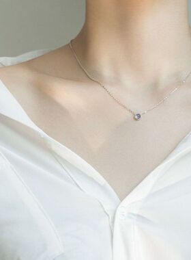 配锁骨夏季链海洋奢小众新款项链