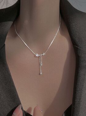 颈饰项链新款女2024设计新款闪