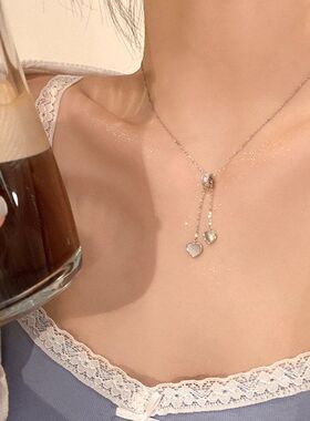 吊坠新款百搭流苏双韩风女轻奢