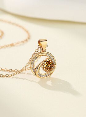 饰品吊坠克拉轻奢风新款一时尚