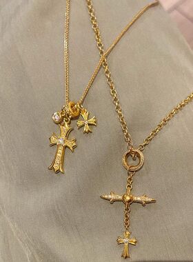 轻奢小众小红书高级感锁骨链一件