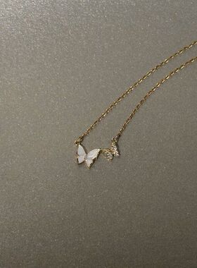 链小众高级感轻奢锁骨项链小红书