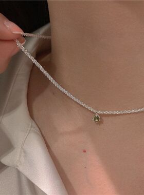 代发链一颗满天星绿链轻奢小众