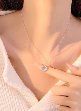 镶款小众链一汪秋冬颈链女星星
