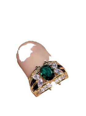 项链镶嵌网红款蕾丝仿新款黄金