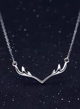 光面饰品批发简约时尚项链圣诞