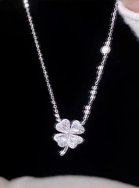 时尚项链潮四叶草首饰厂家直销