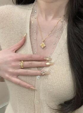 中古意大利双面布契风拉丝复古