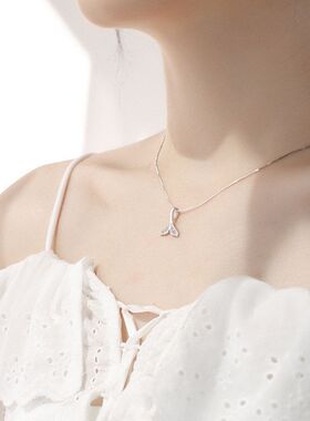 链锁骨气质带设计感简约女项链