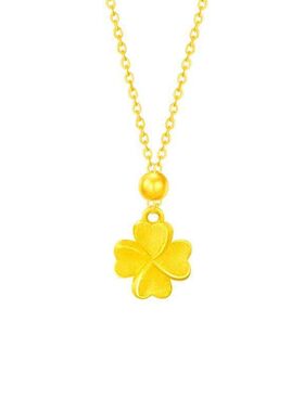 项链520吊坠女友四叶草批发幸运