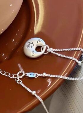 链国风间隔扣珠福字文艺祥云新款