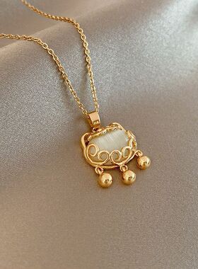 长命锁新款项链平安锁复古平安