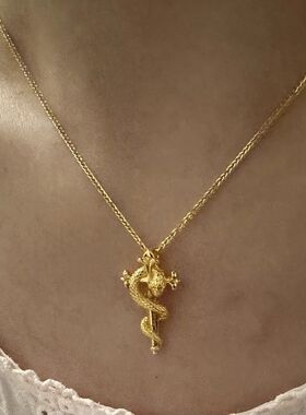 吊坠时尚百搭周家新款蛇年生肖